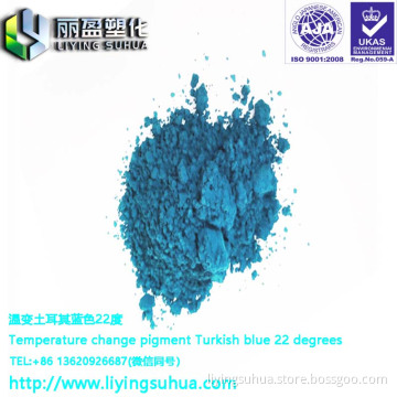 Turkish blue color changing pigment blue purple color changing pigment